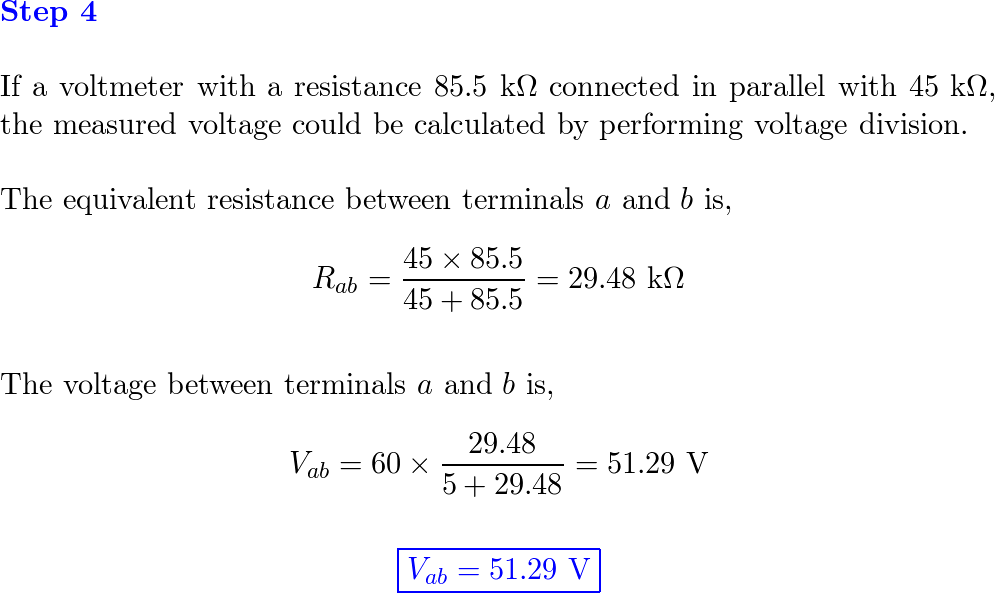 Electric Circuits - 9780134746968 - Exercise 72 | Quizlet