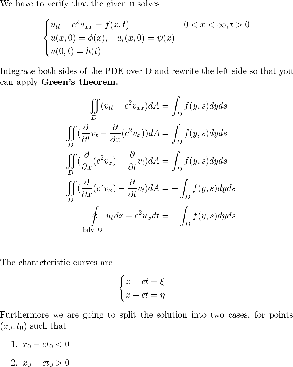 How To Solve The Wave Equation