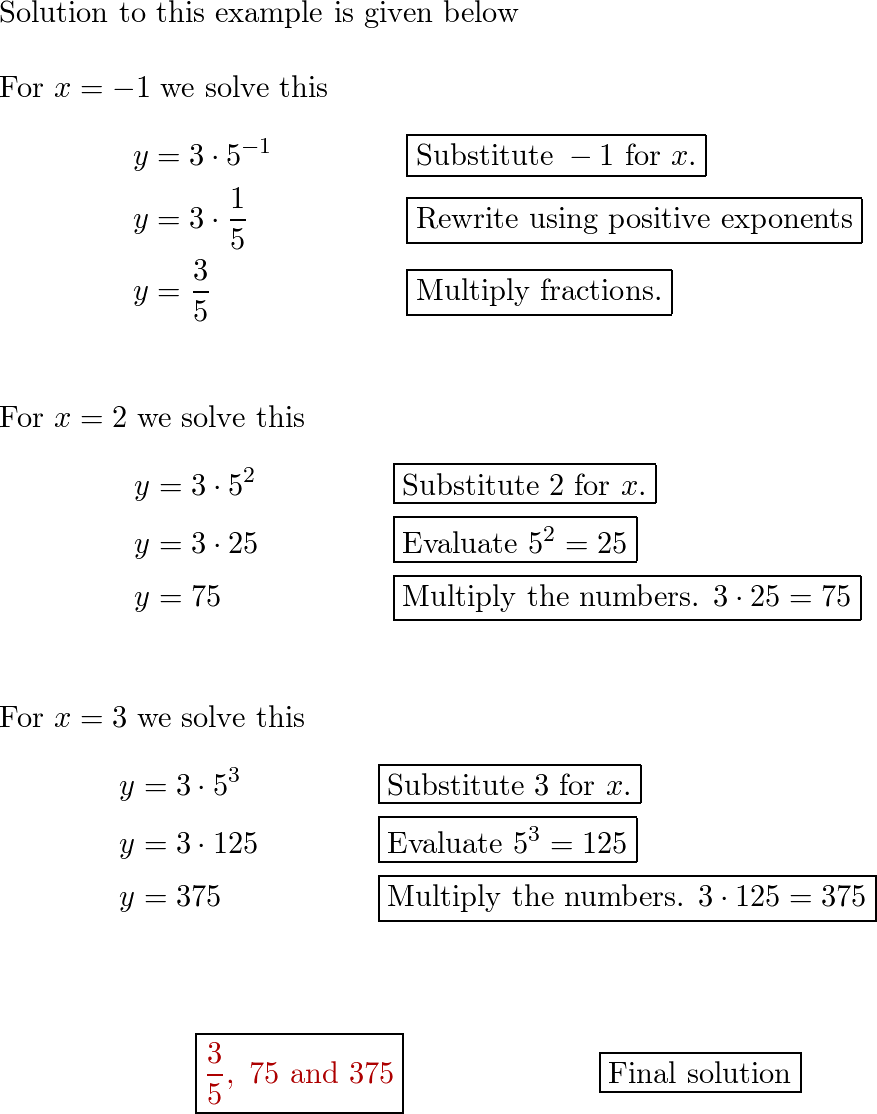 Algebra 1 Common Core - 9780133185485 - Exercise 14 | Quizlet