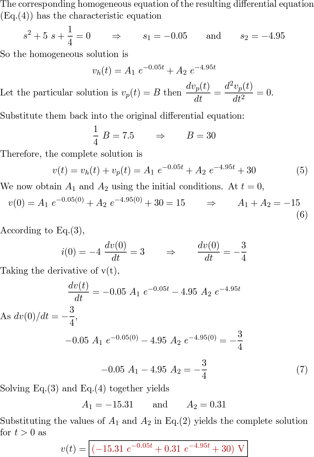 Fundamentals of Electric Circuits - 9780078028229 - Exercise 33 | Quizlet