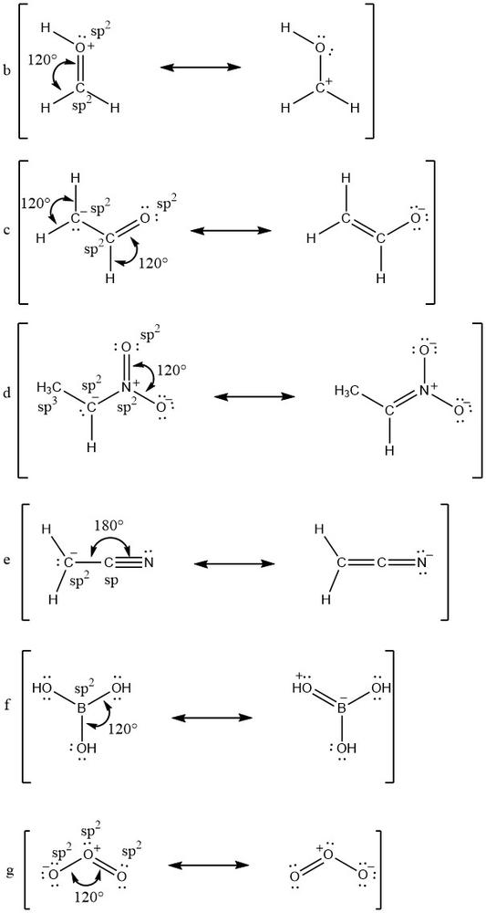 1. Draw the important resonance forms for each compound. 2. | Quizlet