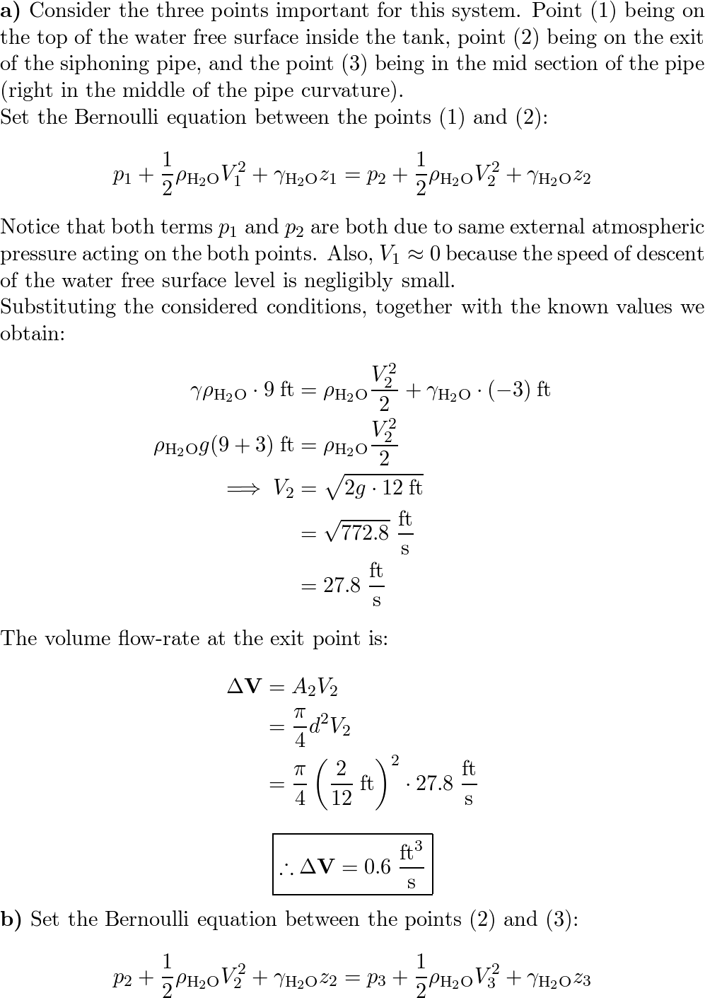 Fundamentals of Fluid Mechanics - 9780470262849 - Exercise 79 | Quizlet