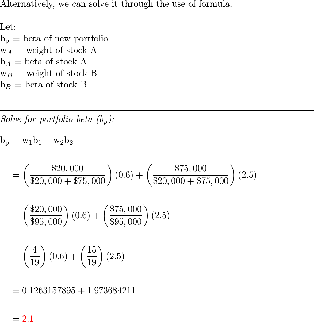 an-individual-has-20-000-invested-in-a-stock-with-a-beta-of-quizlet