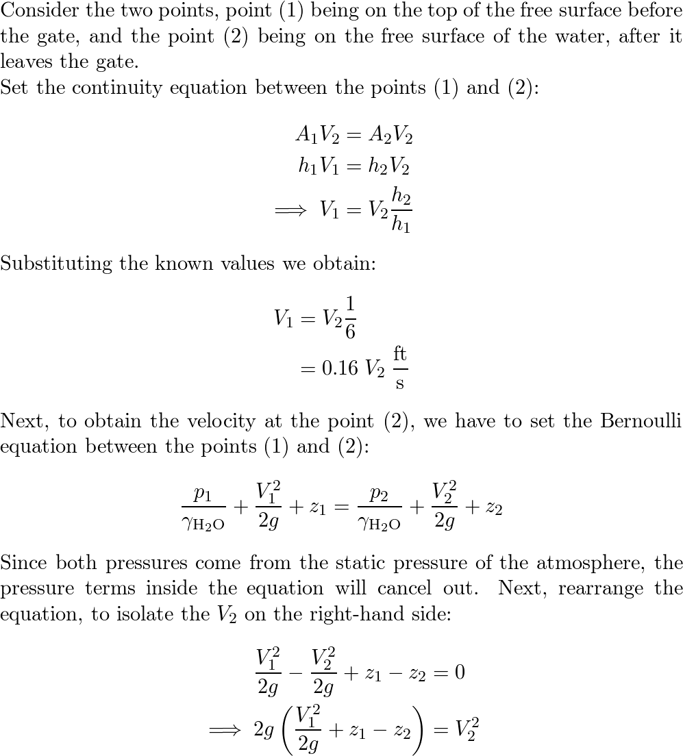 Fundamentals Of Fluid Mechanics - Exercise 112, Ch 3, Pg 145 | Quizlet