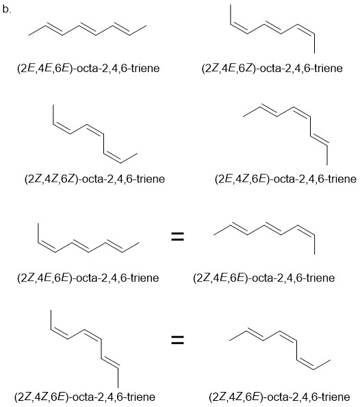 triene triple bond