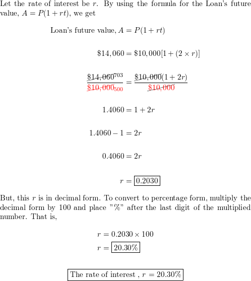 The principal P is borrowed and the loan s future value Quizlet