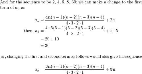 The Nth Term Formula A N Frac N N 1 Quizlet