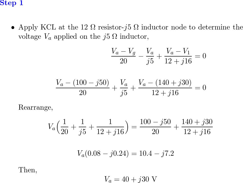 Electric Circuits - 9780133760033 - Exercise 33 | Quizlet