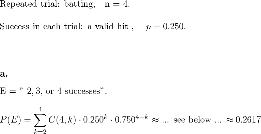 Trial Batting