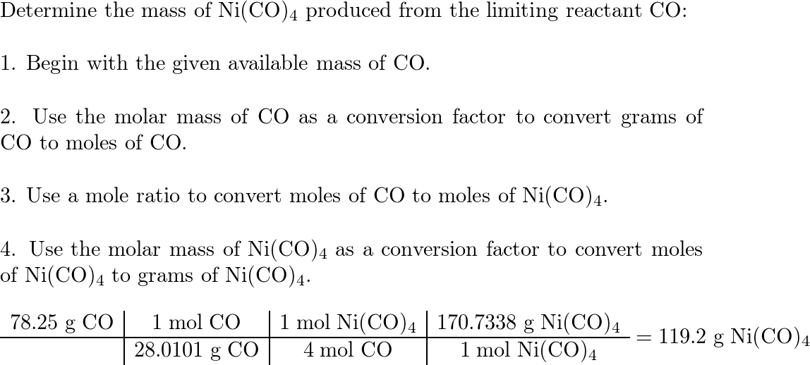 Ni Co Molar Mass | informacionpublica.svet.gob.gt