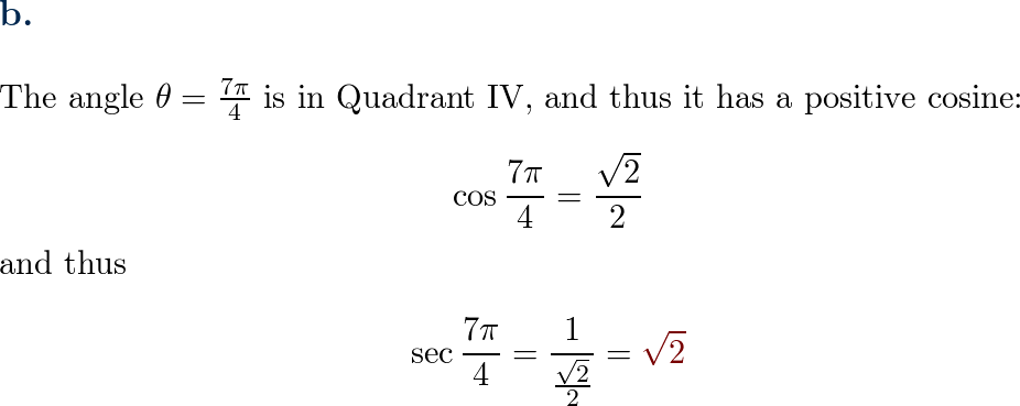 reciprocal trigonometric functions assignment quizlet