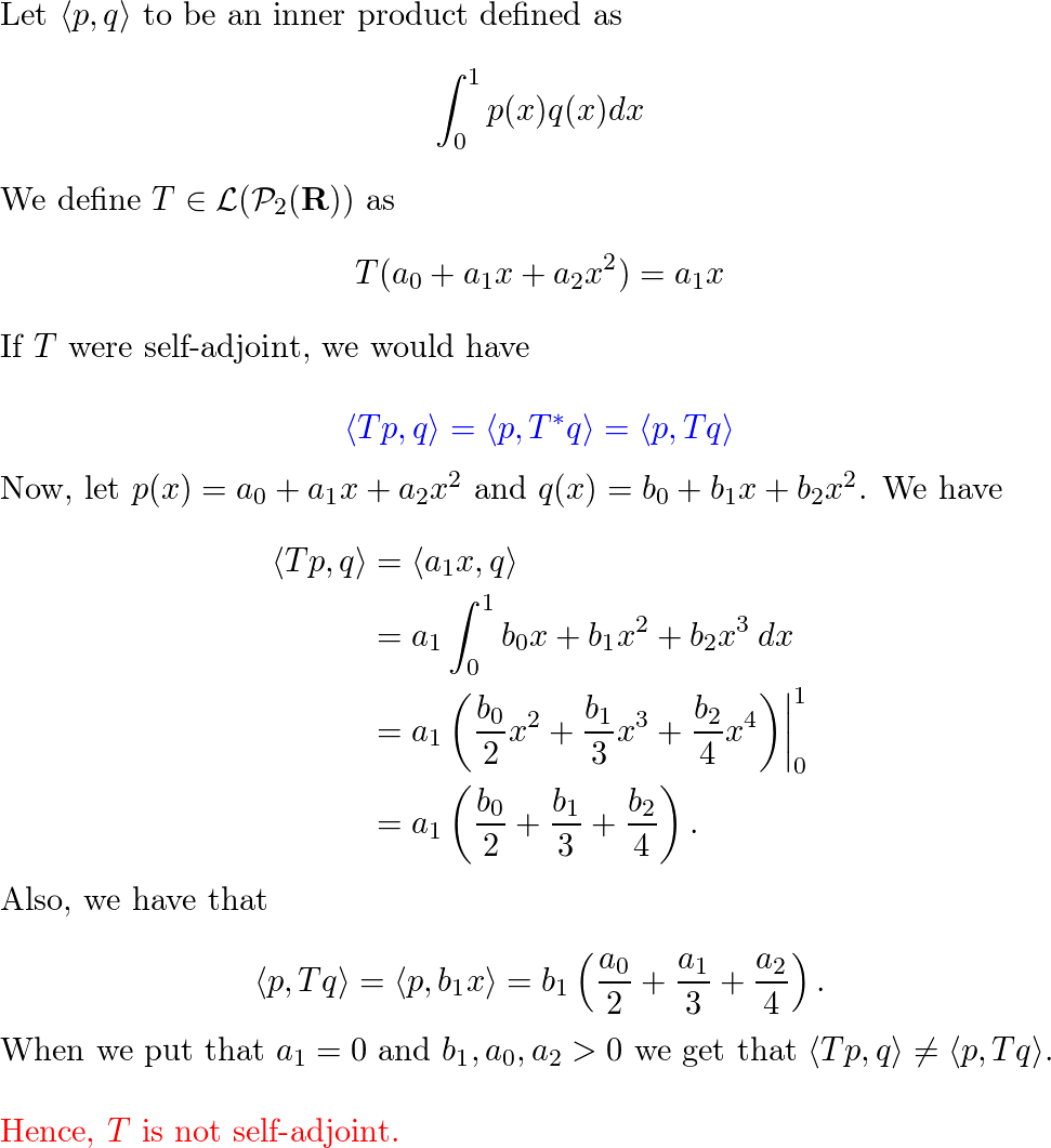 Linear Algebra Done Right - 9783319110790 - Exercise 6a | Quizlet