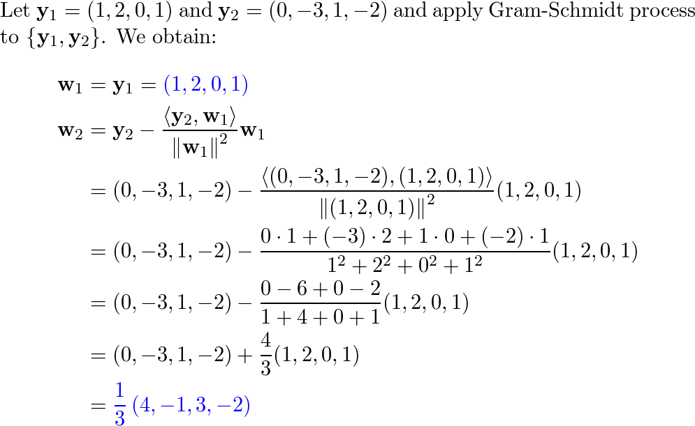 Find an orthonormal basis for the row space column space a Quizlet