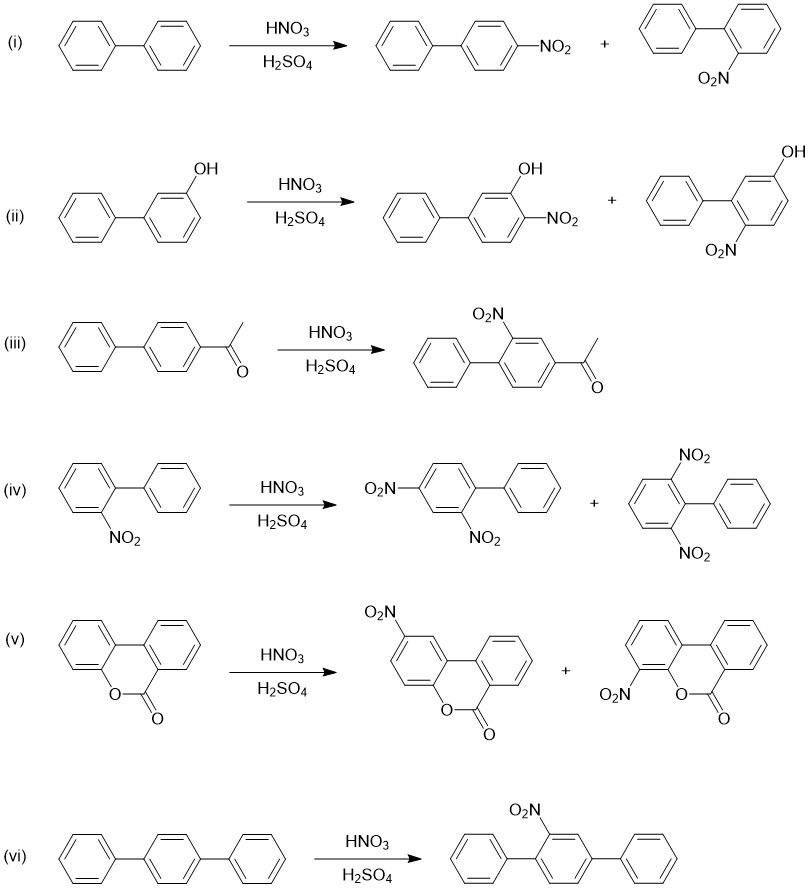 Biphenyl Is Two Benzene Rings Joined By A Single Bond. The S | Quizlet