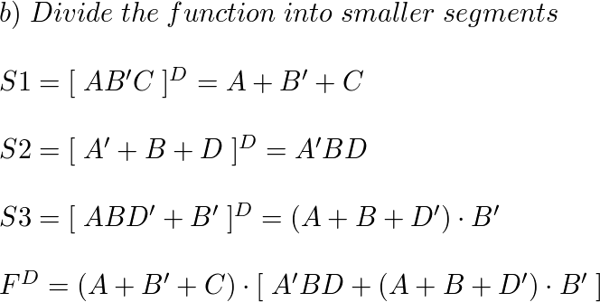Self Dual Function  How to find Self Dual Function of Any Boolean