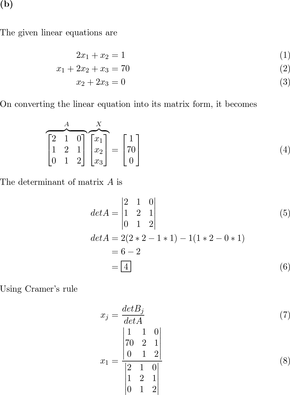 Linear Algebra And Its Applications - 9780030105678 - Exercise 13 | Quizlet