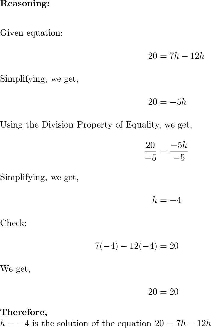 assignment 7 combining like terms quizlet