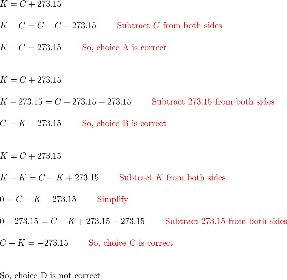 PRACTICE EXERCISES1.94°C=______=°F2.38°F=______=°C3.Convert 285.15 degree  Kelvin to Celsius ​ 