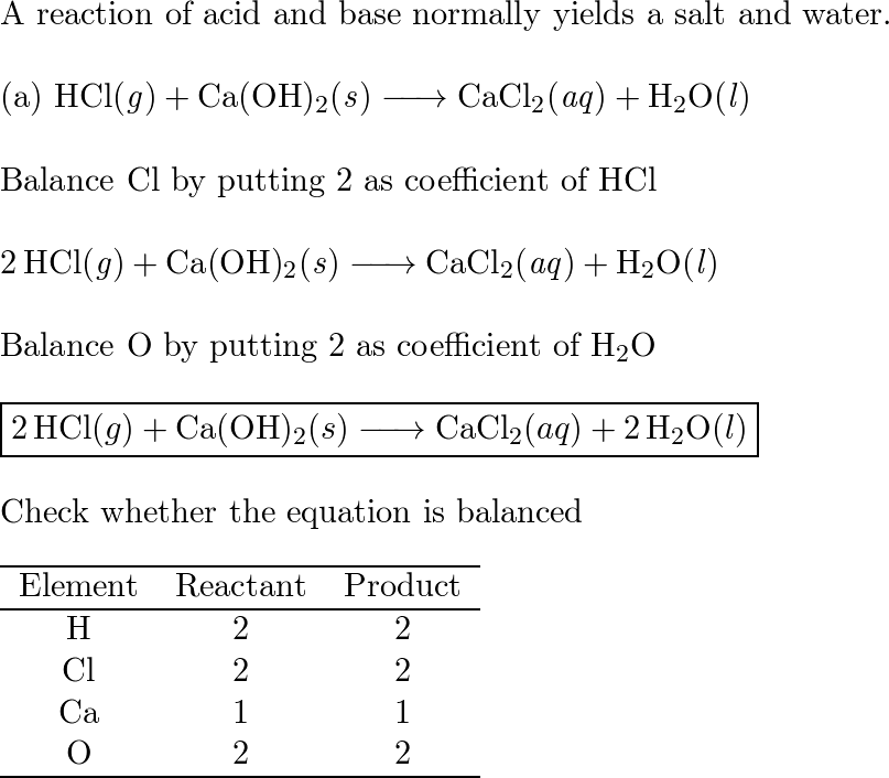 Chemistry - 9781947172623 - Exercise 21 | Quizlet