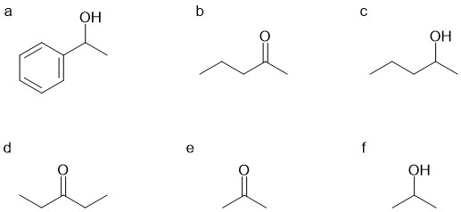 Which Compounds Will Give Positive Iodoform Tests? (a)