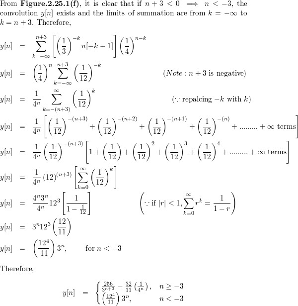 Let The Signal Y N X N H N Where X N 3 N U N 1 1 3 N U N And H N 1 4 N U N 3 A Determine Y N Without Utilizing The Distributive Property Of Convolution B Determine Y N Utilizing The Distributive Property Of Convolution