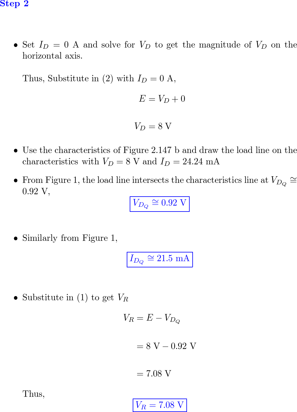 Electronic Devices And Circuit Theory - 9780132622264 - Exercise 1 ...