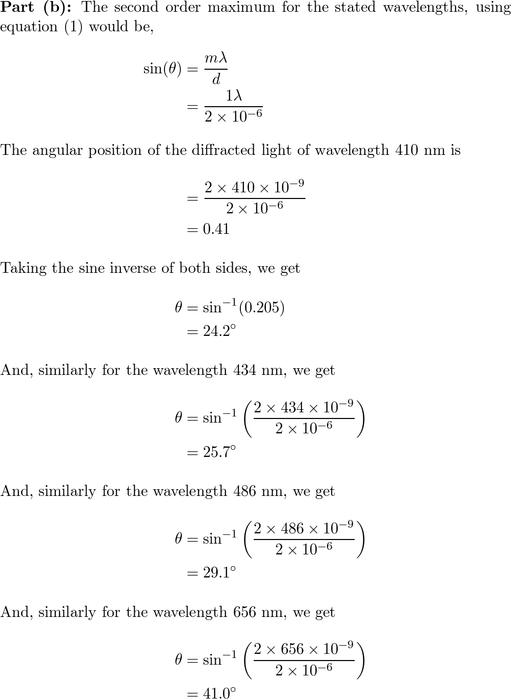 A) What Do The Four Angles In The Preceding Problem Become I 