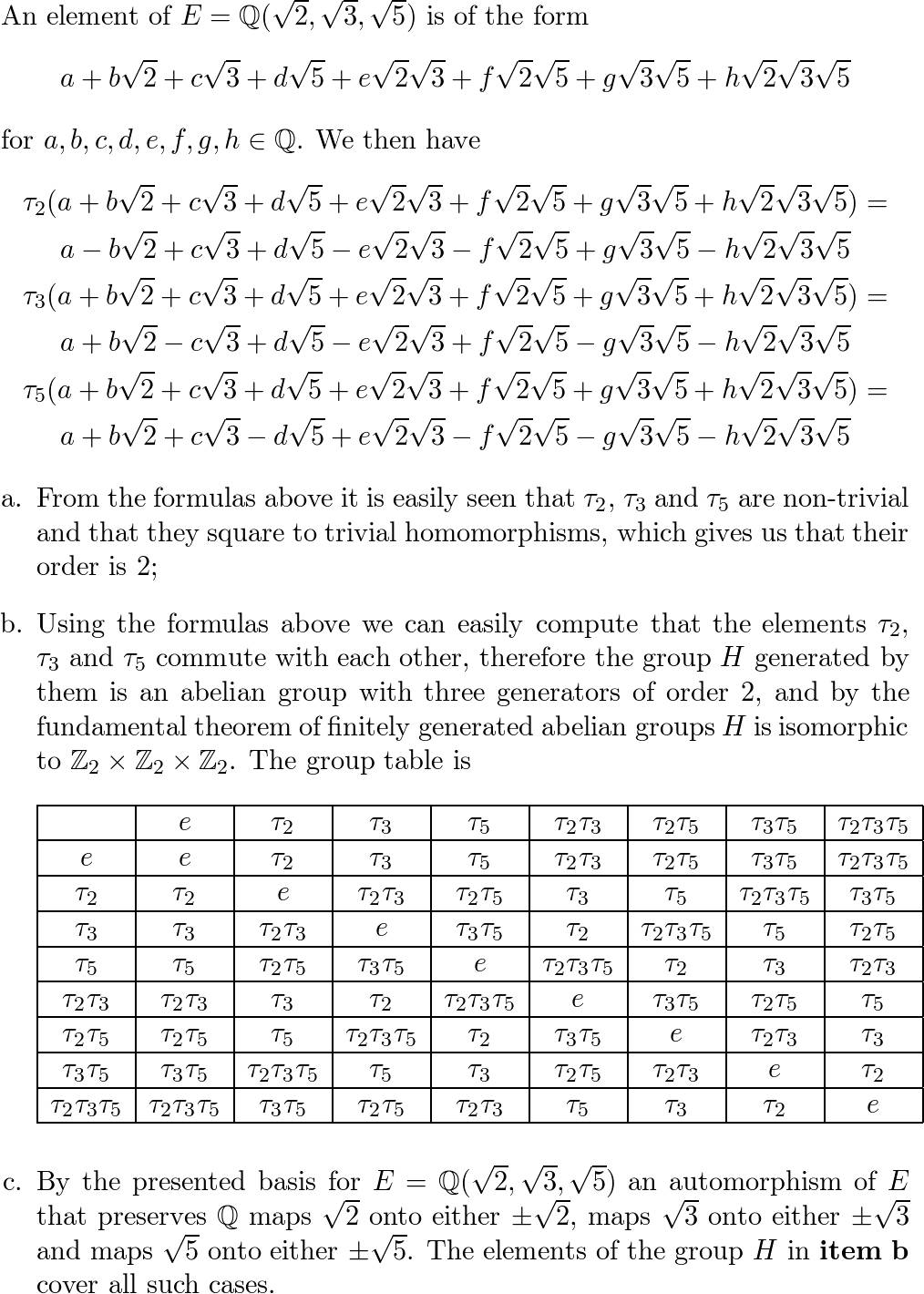 A First Course In Abstract Algebra - 9780201763904 - Exercise 22a | Quizlet