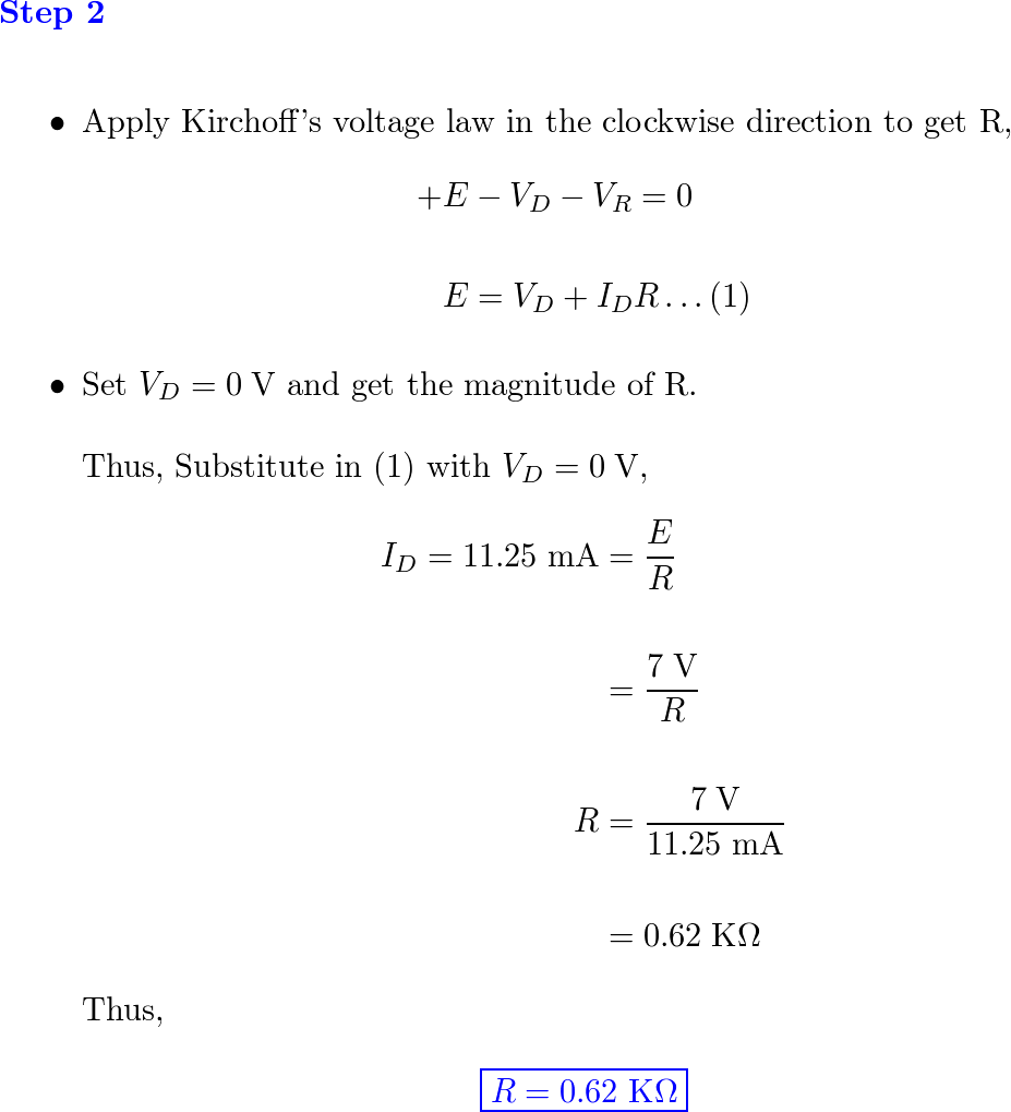 Electronic Devices and Circuit Theory - 9780132622264 - Exercise 3 ...