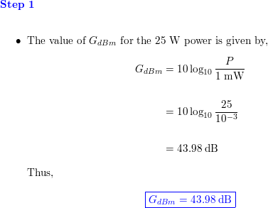 How to Calculate the Output Power of a Circuit rated in dBm 