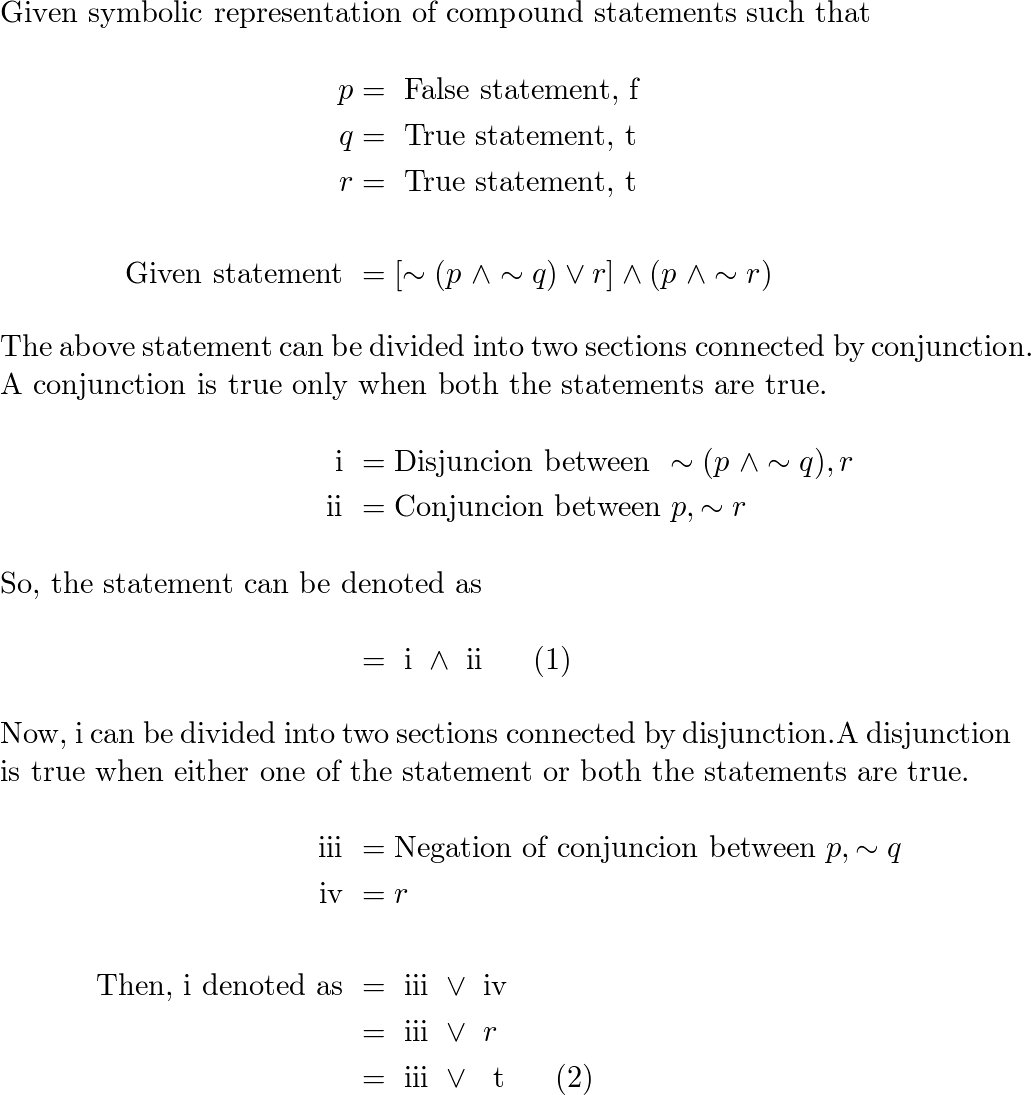 determine-the-truth-value-of-the-compound-statement-given-th-quizlet