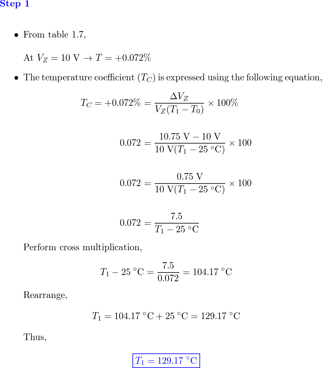 Electronic Devices And Circuit Theory - 9780132622264 - Exercise 54 ...