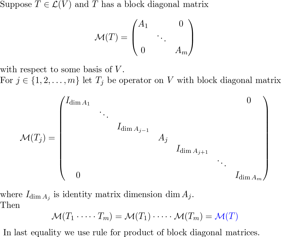 Solutions To Linear Algebra Done Right (9783319110790), Pg. 294 ...