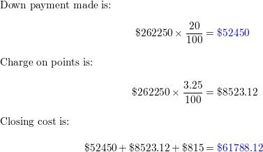 How much does a down payment on a cheap house cost