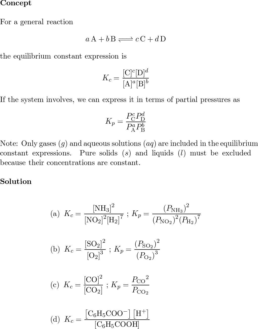 write-the-equilibrium-constant-expressions-for-kc-and-kp-if-quizlet