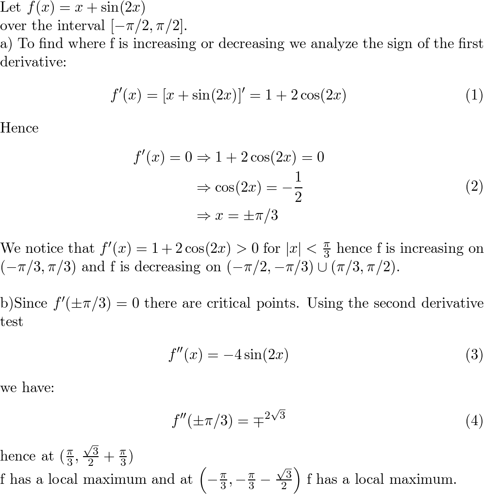 Calculus (Volume 1) - 9781938168024 - Exercise 232 | Quizlet