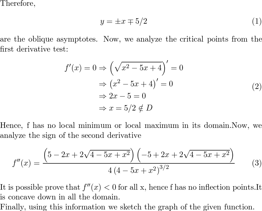 Calculus, Volume 1 - 9781938168024 - Exercise 299 | Quizlet