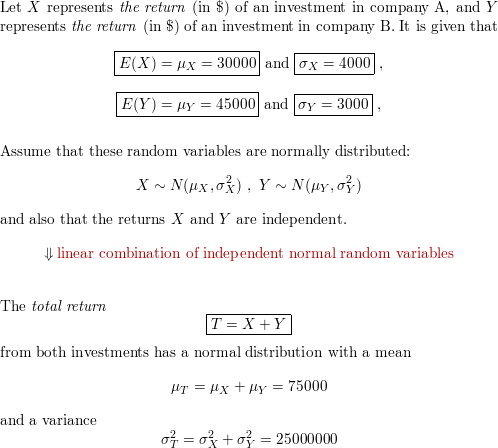 Solved 3. What is the average expected return and standard