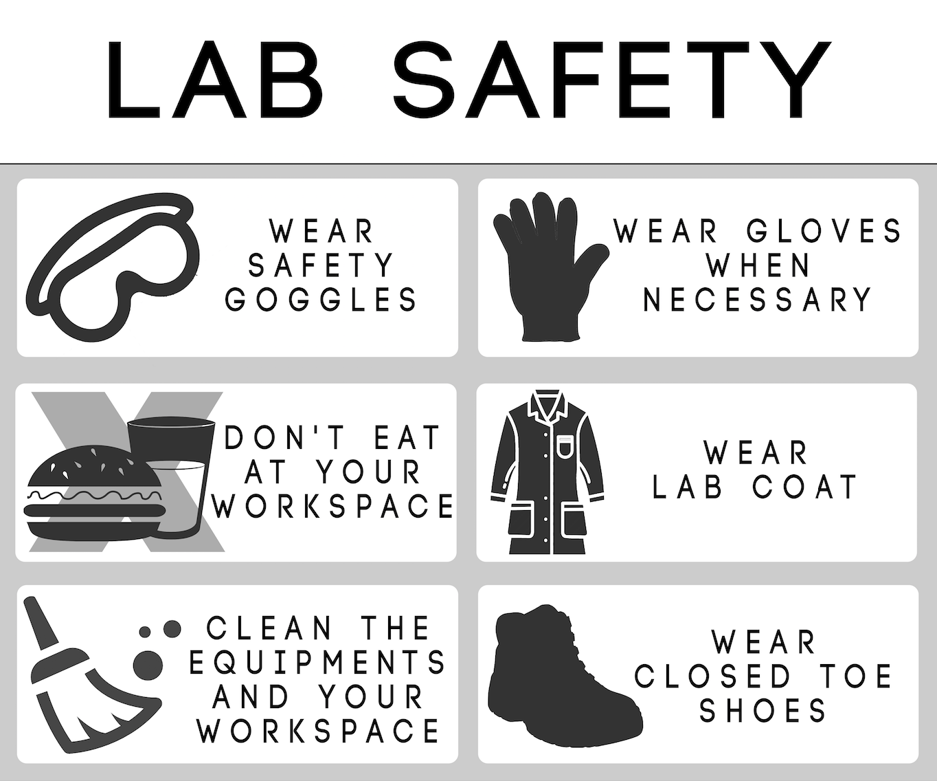 lab safety rules