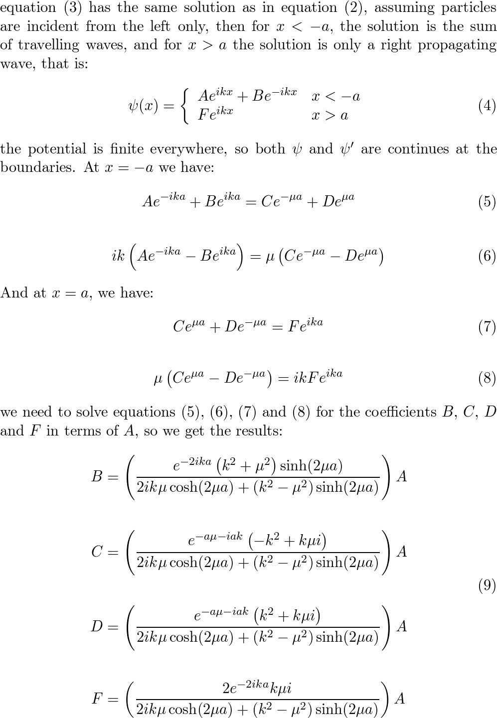 Introduction To Quantum Mechanics - 9781107189638 - Exercise 33 | Quizlet