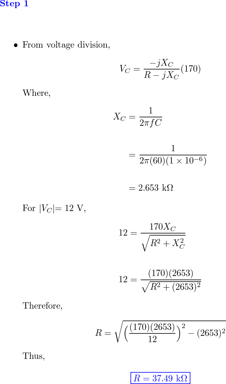 Electronic Devices and Circuit Theory - 9780132622264 - Exercise 20 ...