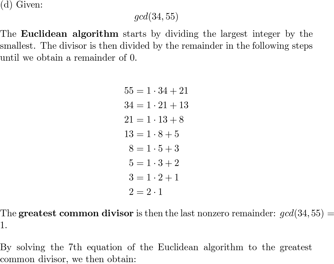 Common Divisor