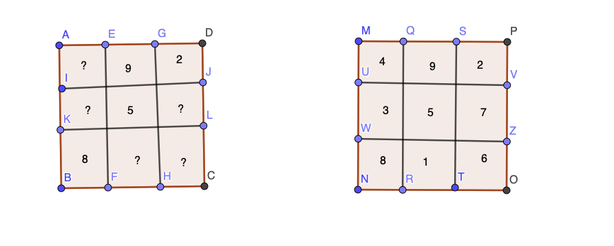 In a magic square the sum of the numbers in each row colum Quizlet