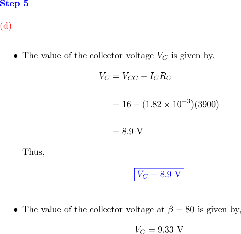 Electronic Devices And Circuit Theory - 9780132622264 - Exercise 16 ...