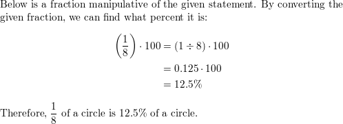 One Eighth Circle