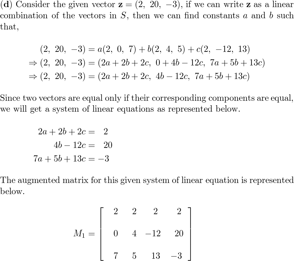 Elementary Linear Algebra - 9781305658004 - Exercise 3 | Quizlet