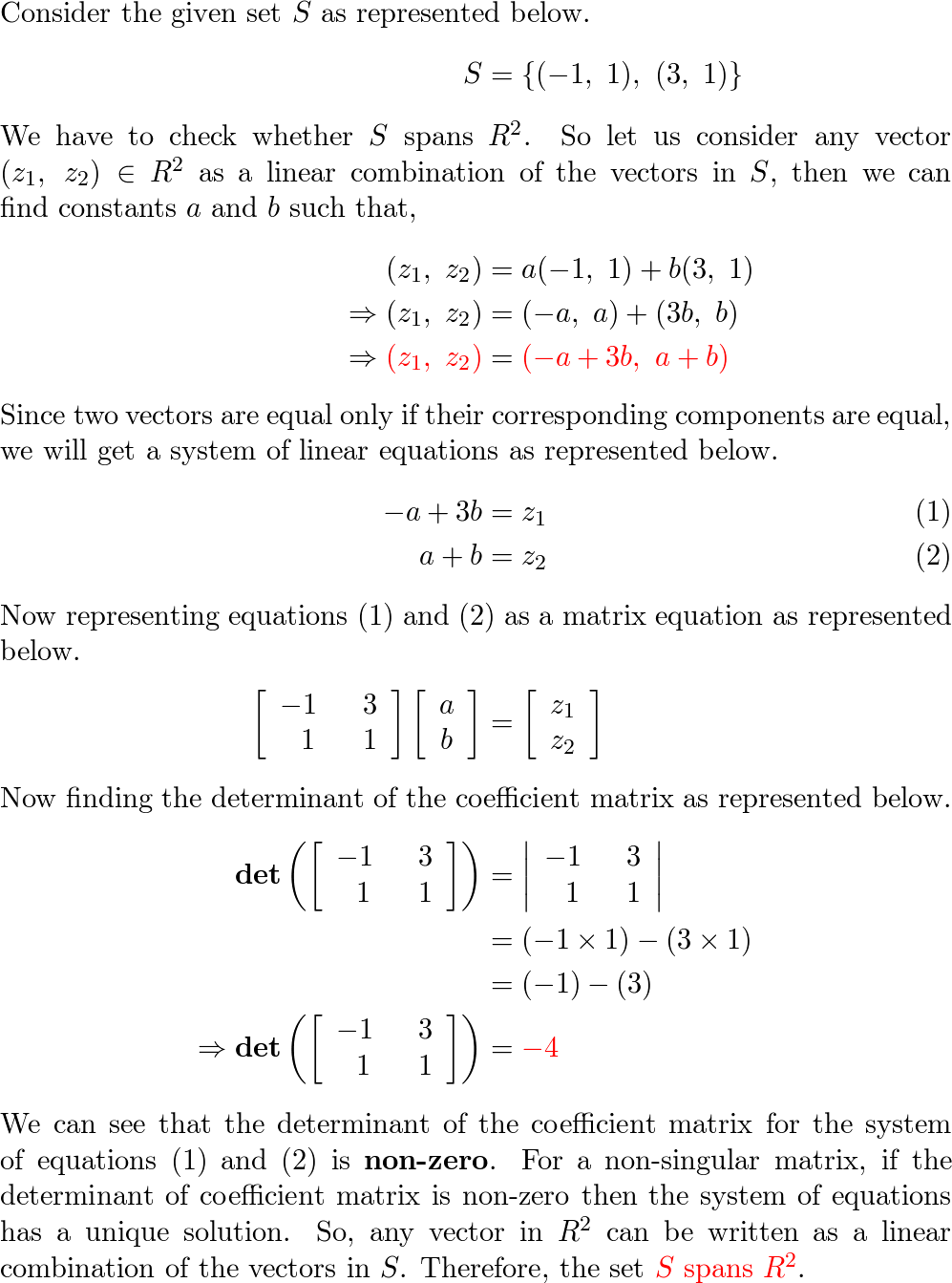 Elementary Linear Algebra - 9781305658004 - Exercise 10 | Quizlet