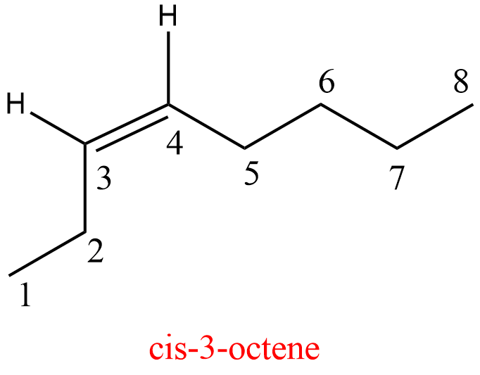 3 Octyne Structural Formula