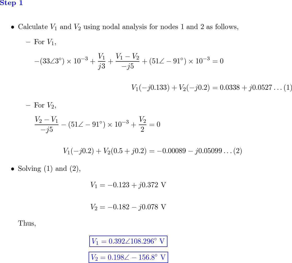 Engineering Circuit Analysis - 9781259989452 - Exercise 62 | Quizlet