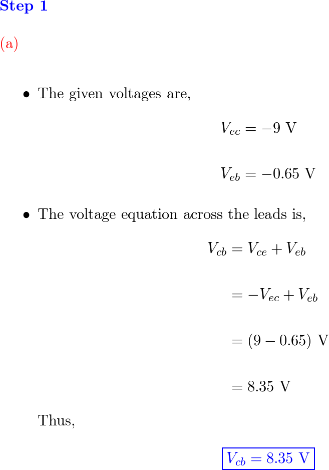 Engineering Circuit Analysis - 9780073529578 - Exercise 1 | Quizlet